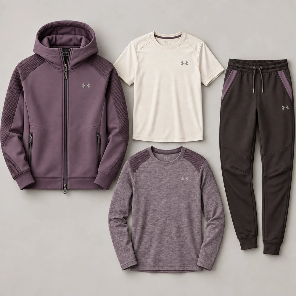 Athletic Hoodie Jogger Set