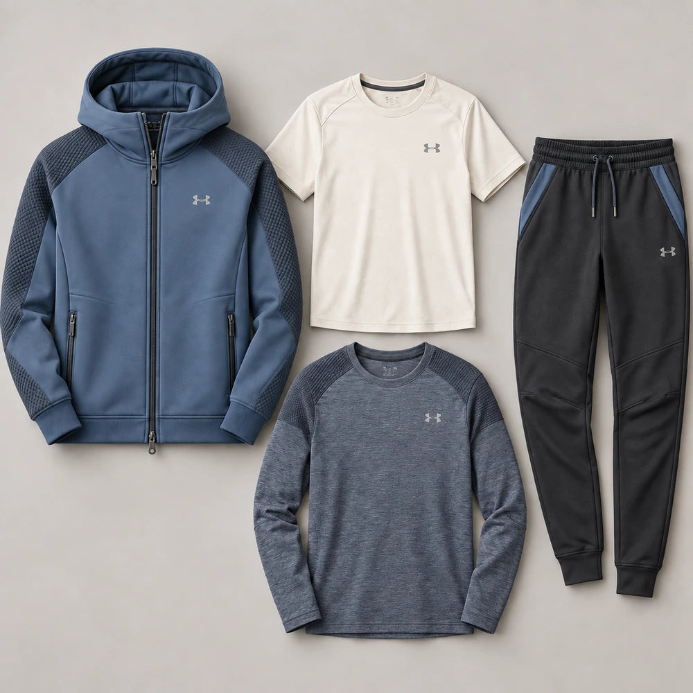 Athletic Hoodie Jogger Set