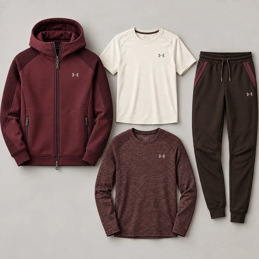 Athletic Hoodie Jogger Set
