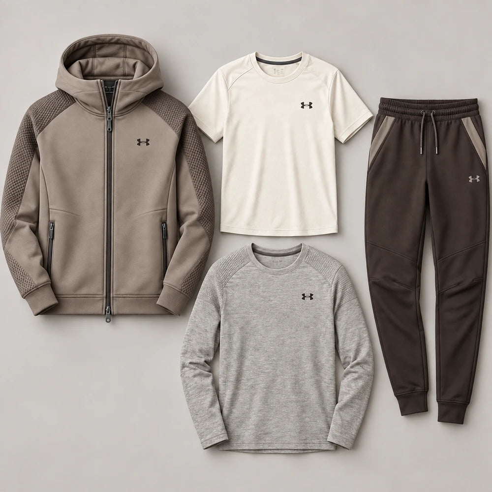 Athletic Hoodie Jogger Set