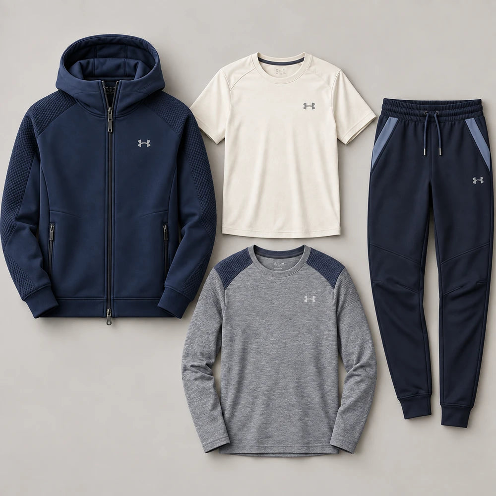 Athletic Hoodie Jogger Set