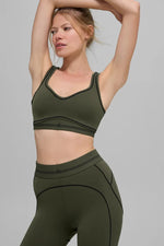 Olive Green Athletic Matching Set